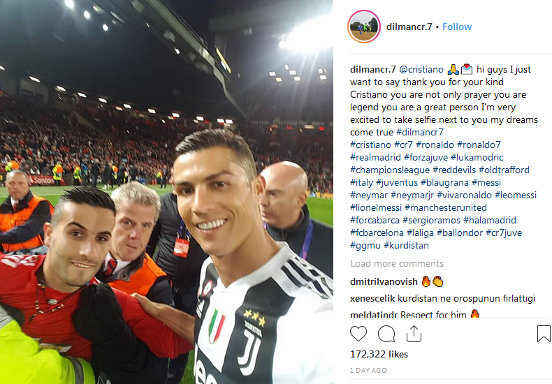 Suporterul care si-a facut selfie-ul cu Ronaldo a pus poza pe net! Nu e doar un fan, e obsedat dupa Cristiano Ronaldo_1