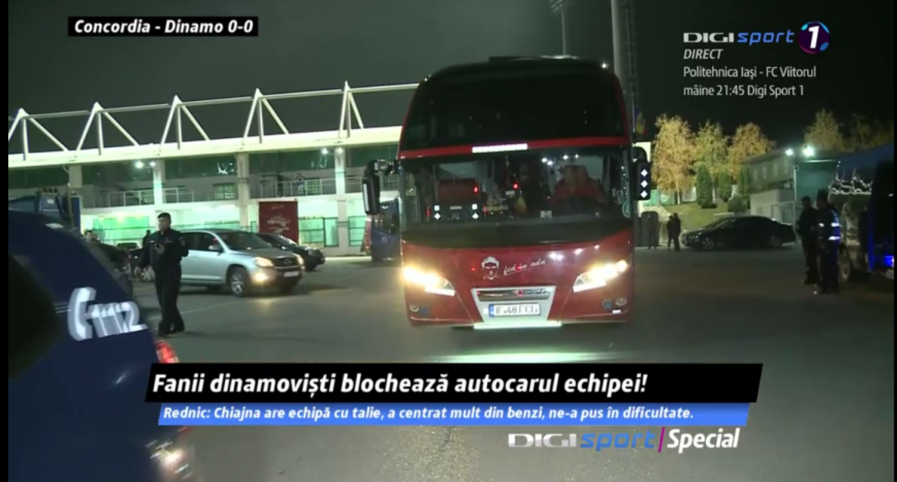 CHIAJNA 0-0 DINAMO | Momente tensionate la Chiajna! Suporterii lui Dinamo au blocat autocarul echipei. Ce s-a intamplat_2