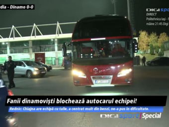 
	CHIAJNA 0-0 DINAMO | Momente tensionate la Chiajna! Suporterii lui Dinamo au blocat autocarul echipei. Ce s-a intamplat
