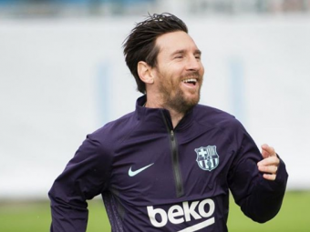 
	Imagini FABULOASE cu Lionel Messi la antrenamente! A revenit pe teren dupa ce si-a rupt mana | VIDEO
