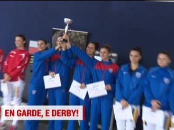 
	Pana sa se bata la fotbal, Steaua si Dinamo au avut mare derby la scrima! Ana Maria Branza i-a adus Stelei un nou trofeu!
