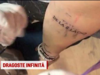 
	FOTO: Ce tatuaj si-a facut fata lui Ilie Balaci in memoria tatalui sau
