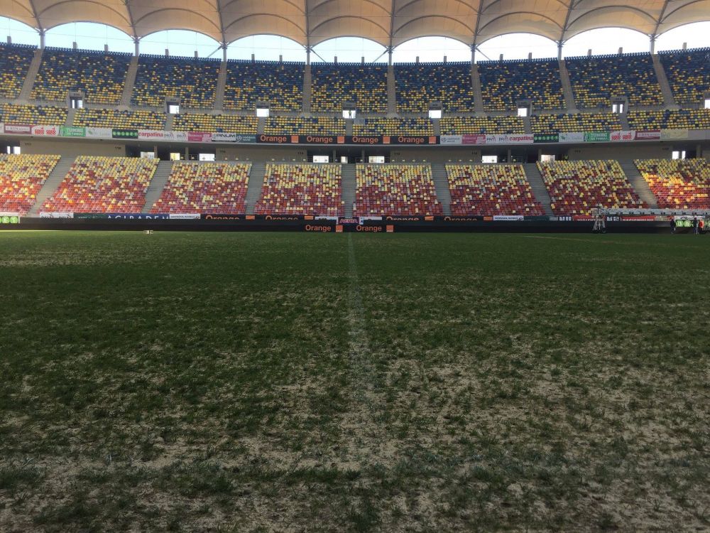 Dinamo - FCSB, LIVE 21:00 | Derby ca la plaja pe National Arena! Cum arata gazonul cu cateva ore inainte de meci. FOTO_1