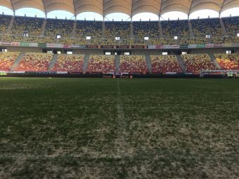 
	Dinamo - FCSB, LIVE 21:00 | Derby ca la plaja pe National Arena! Cum arata gazonul cu cateva ore inainte de meci. FOTO
