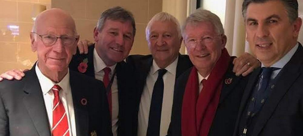 Ionut Lupescu Bobby Charlton Bryan Robson Manchester United Mike Summerbee