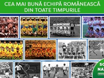 
	CEL MAI MARE SONDAJ NATIONAL | Generatia de Aur vs Steaua 86 vs Dinamo 90! Care e cea mai buna echipa romaneasca din 100 de ani de Romania? AICI VOTEZI
