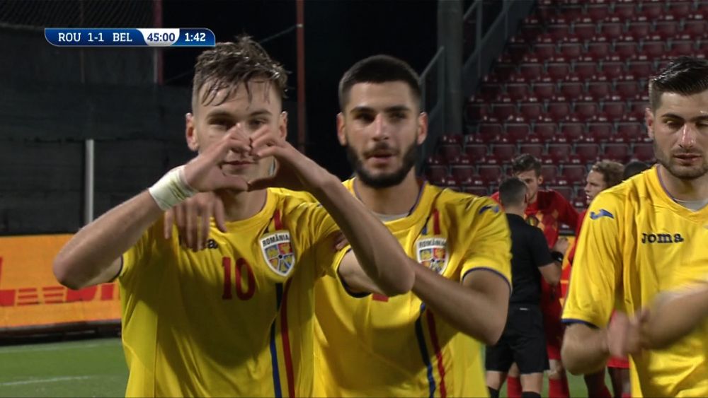 ROMANIA U21 3-3 BELGIA U21 | MESERIASII ROMANIEI! Olaru si Ciobanu inscriu in 2 minute si Romania ramane neinvinsa! Toate fazele VIDEO_4