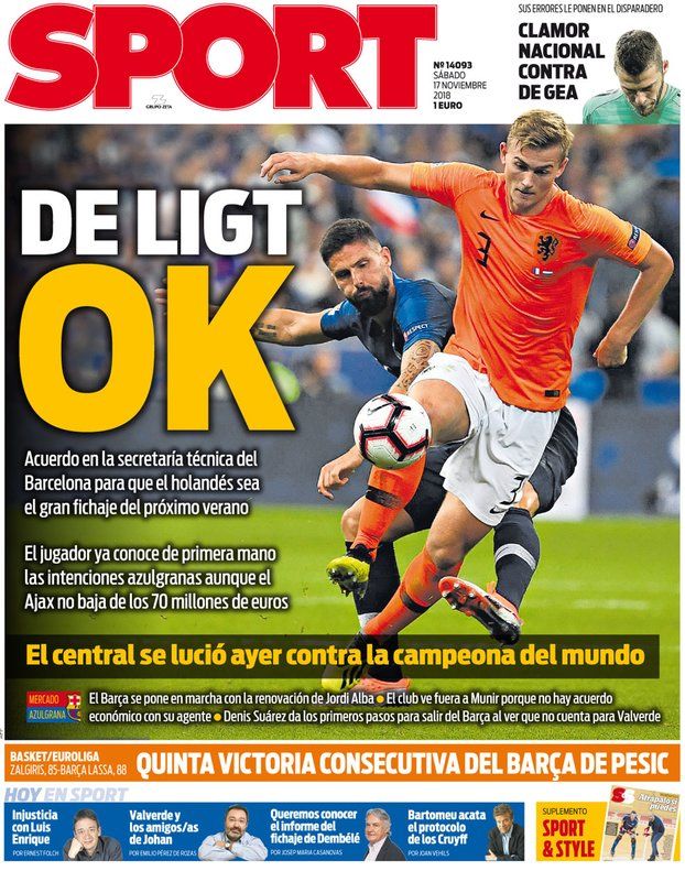 Unda verde pentru un transfer de 70.000.000 euro: Barcelona demareaza negocierile! Anuntul facut de catalani pe prima pagina din Sport_1