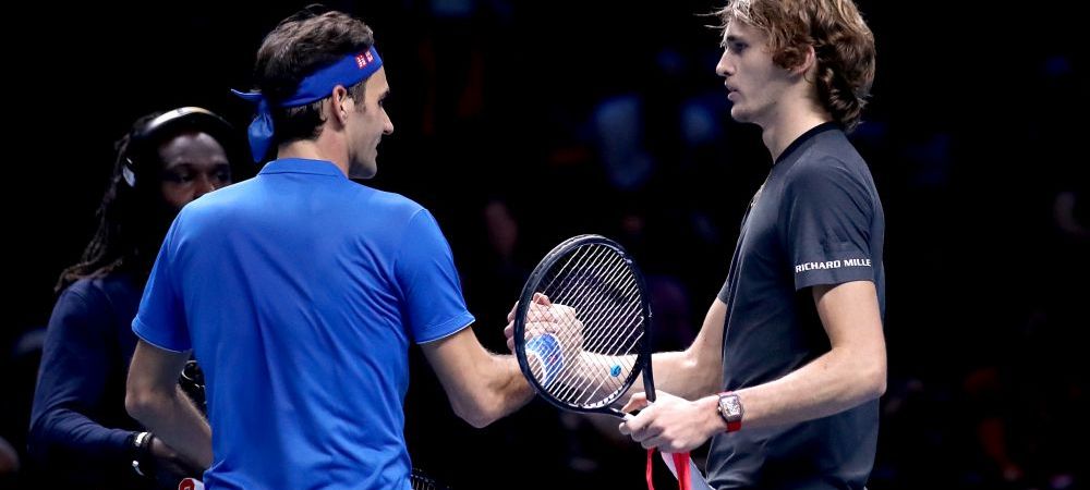Roger Federer Alexander Zverev Turneul Campionilor zverev federer