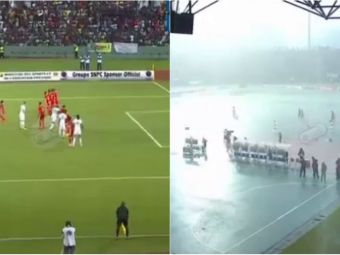
	APOCALIPSA pe stadion! Terenul s-a inundat intr-o secunda! Imagini ireale in preliminariile pentru Cupa Africii. VIDEO
