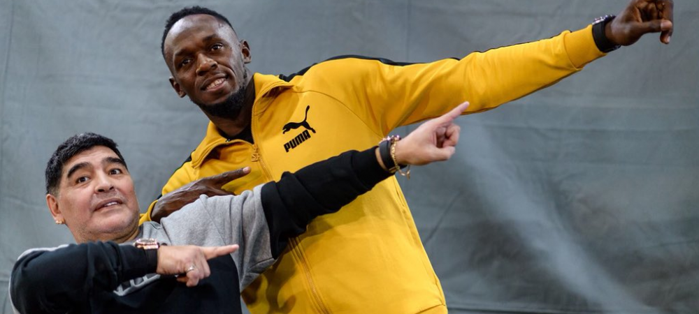 Usain Bolt Gabriel Torje