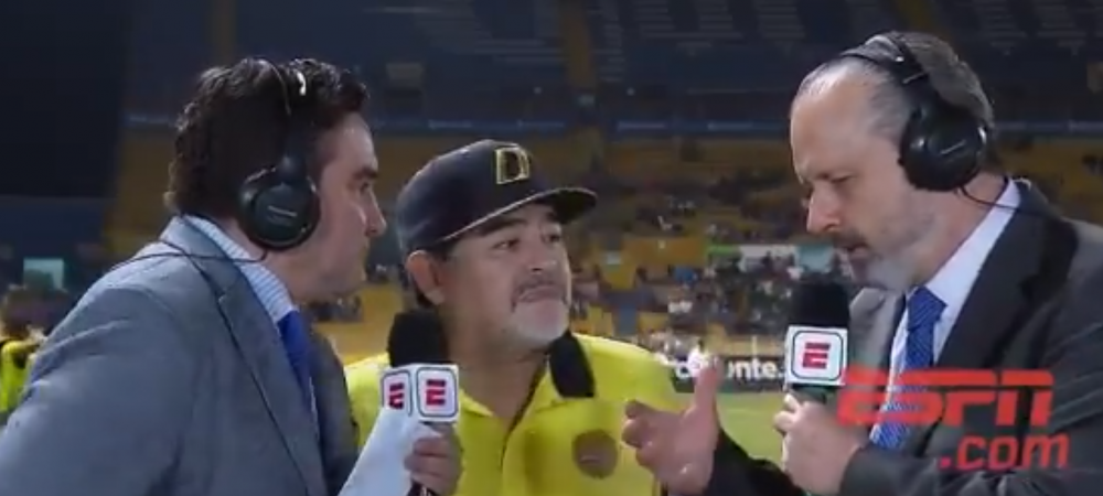 diego maradona Diego Armando Maradona maradona Maradona interviu Maradona moment penibil