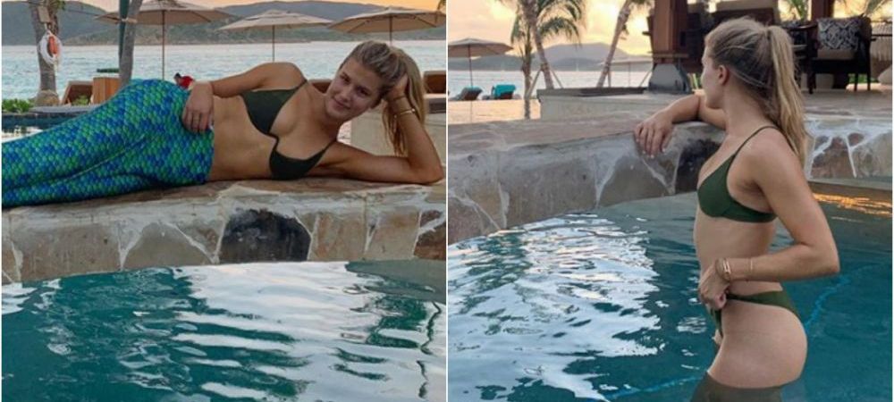 <span style="color:#f00;">Daca nu ea, atunci cine?! </span>Genie Bouchard, o noua aparitie super sexy la piscina, pentru un pictorial hot. <span style="color:#f00;">FOTO & VIDEO</span>