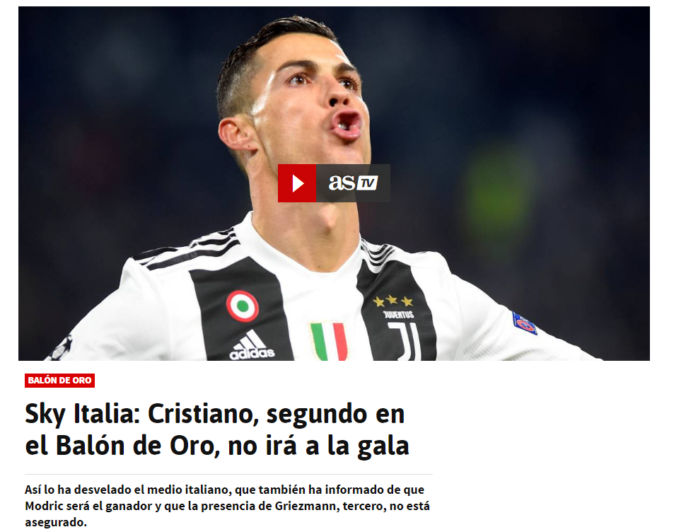 BREAKING NEWS | Italienii detoneaza bomba si schimba tot ce se stia despre finala pentru Balonul de Aur: "Ronaldo e pe podium". Cine ar urma sa castige_1