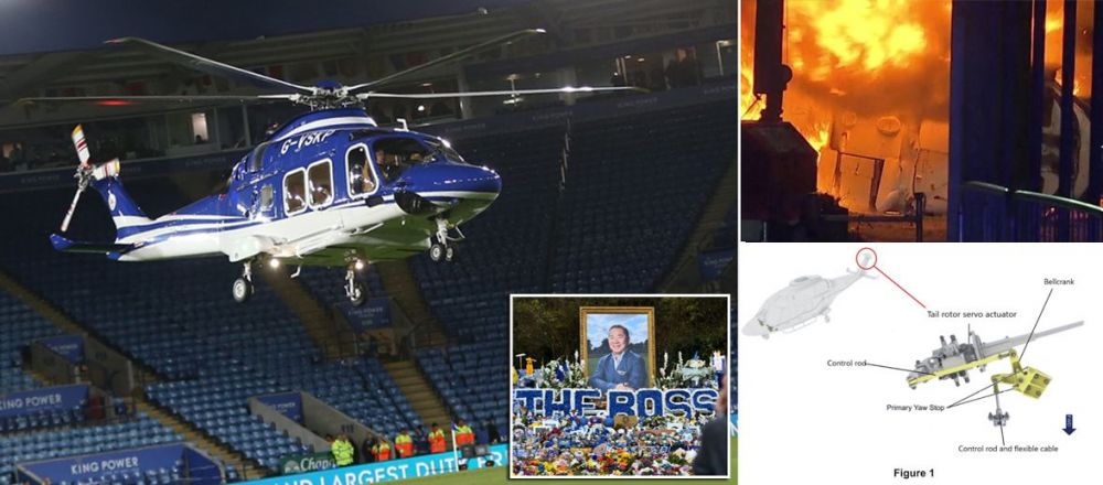 Leicester City accident Leicester Elicopter Leicester Nusara Suknamai Vichai Srivaddhanaprabha