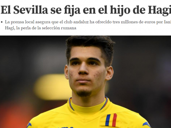 Ce planuri are Sevilla cu Ianis Hagi! Anuntul facut de Mundo Deportivo si de ce ar putea REFUZA intr-un final Gica Hagi oferta spaniolilor