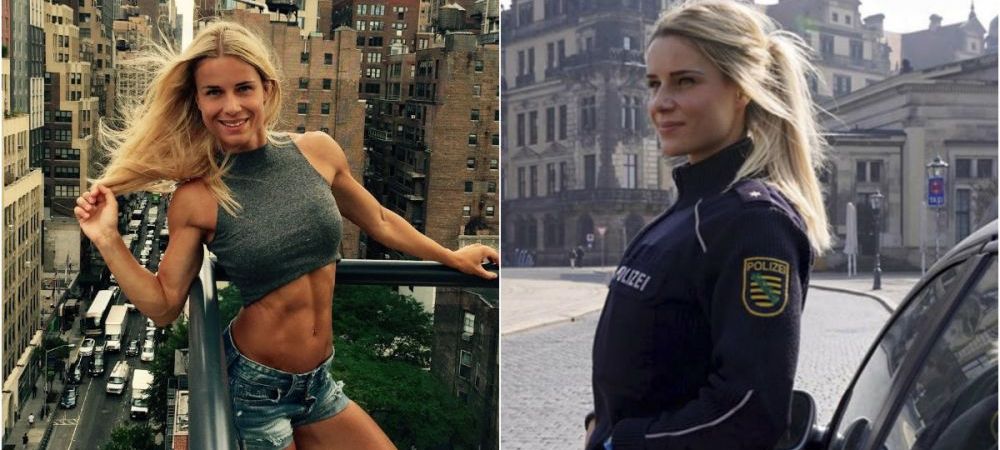 Ce i-au facut sefii celei mai sexy politiste din Germania: Ai pana luni sa iei o decizie! GALERIE FOTO cu frumoasa Adrienne