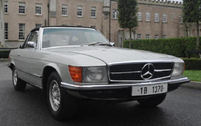 Cu cati bani a fost vandut Mercedes-ul lui Ceausescu! Masina fabricata in 1973 a fost scoasa la licitatie_1