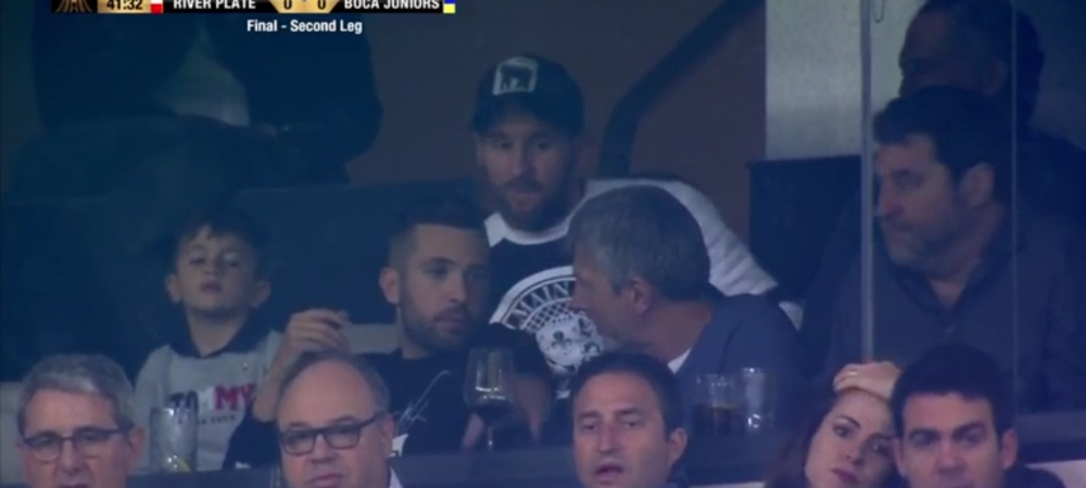 Messi si-a luat familia si a plecat la Madrid pentru finala Libertadores! Cum a fost surprins pe Bernabeu