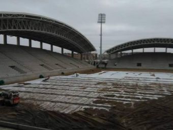 Lucrarile la noul stadion de 14 mil. euro din Romania au fost OPRITE! Suporterii se revolta: &quot;Batjocura, indiferenta, mediocritate!&quot; FOTO