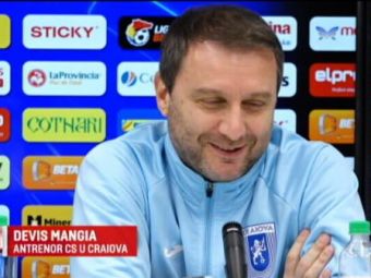 
	DINAMO - CRAIOVA | Mangia nu-i poarta pica lui Dinamo: &quot;Daca merita, pentru mine este OK!&quot; Craiova n-a castigat in Stefan cel Mare de 24 de ani
