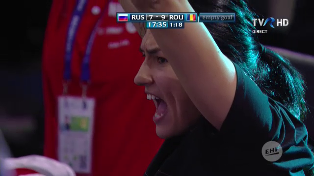 ROMANIA - RUSIA, EHF EURO | Cristina Neagu, ULTRAS pentru Romania! Cum a fost surprinsa de camere la meciul cu Rusia. FOTO_2
