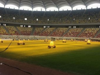 
	FOTO | Cum arata gazonul de pe Arena Nationala cu o zi inainte de FCSB - CFR! Reactia imediata a lui Becali
