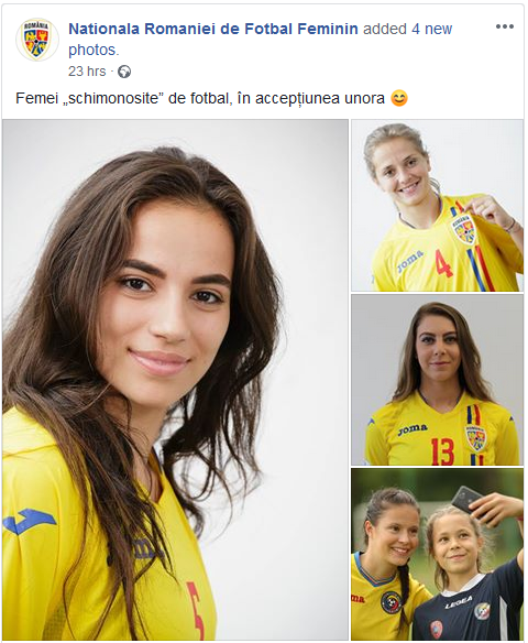 Ironia FRF pentru Gigi Becali! "Femei schimonosite de fotbal", GALERIE FOTO pe pagina de Facebook a nationalei_4