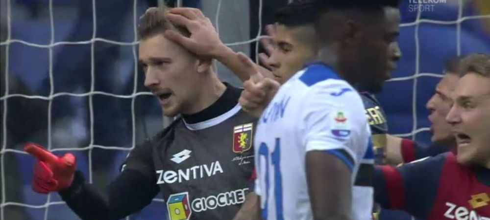 Ionut Radu Andrei Radu Atalanta Genoa penalty