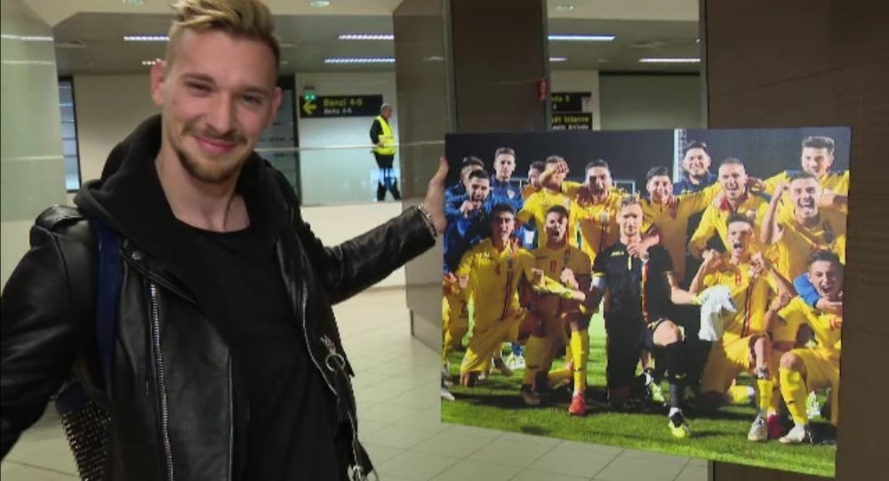 Grande Radu! Moment incredibil in aeroportul din Bucuresti: "Ai jucat ieri, nu? Hai sa facem o poza, te rog!" Romanul, oprit de fanii lui Inter_1