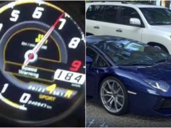 Fotbalistul din Liga I care si-a inchiriat Lamborghini la Dubai si &quot;s-a dat&quot; cu peste 180 km/h. FOTO