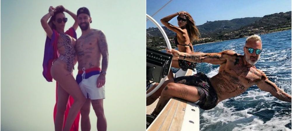 Gianluca Vacchi de Romania! Cum s-a fotografiat Enache in destinatia de lux in care a ales sa-si petreaca vacanta de iarna: FOTO Gabi Enache Gianluca Vacchi