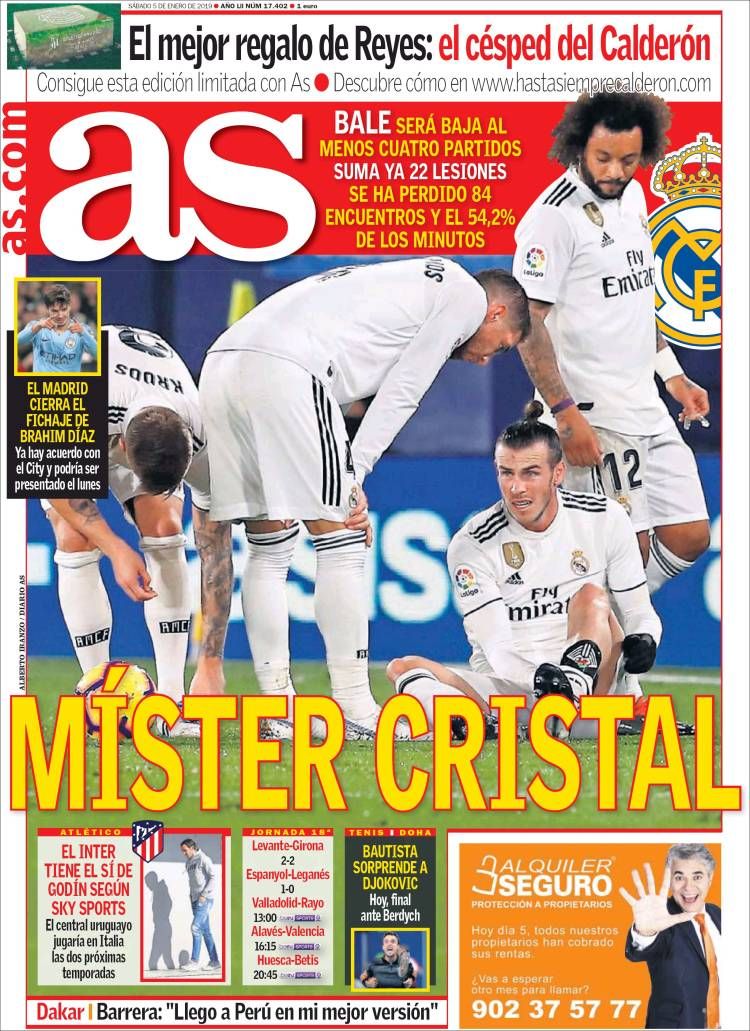 "MISTER CRISTAL" Cosmarul pentru Bale continua! A suferit a 22-a accidentare de cand e la Real Madrid! Cat timp va lipsi_1