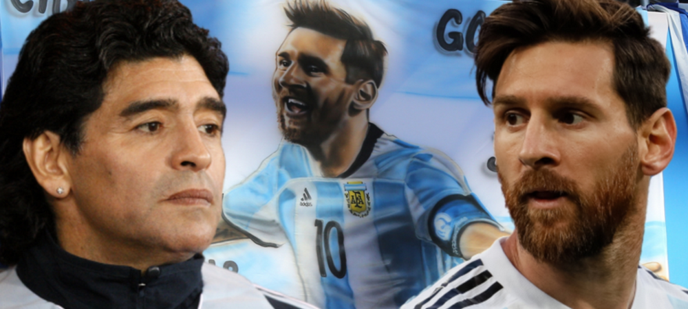 Leo Messi Argentina maradona messi Pele