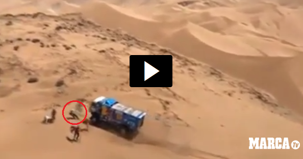 Dakar accident camion