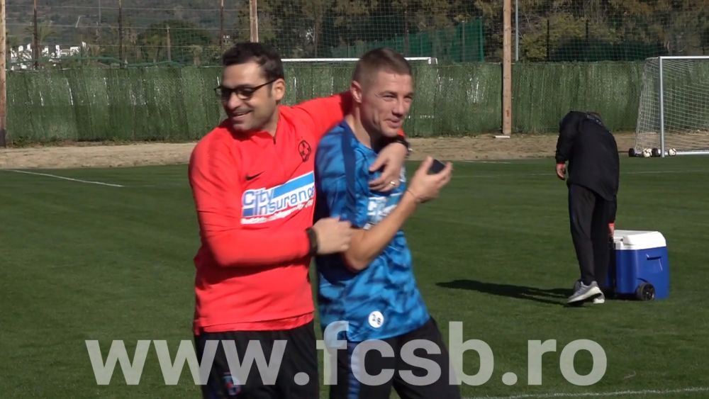 VIDEO | FCSB a inceput pregatirea in Spania! Primele imagini cu antrenamentul condus de Mihai Teja!_1