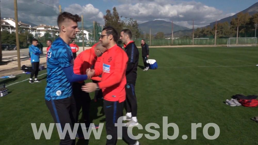 VIDEO | FCSB a inceput pregatirea in Spania! Primele imagini cu antrenamentul condus de Mihai Teja!_5