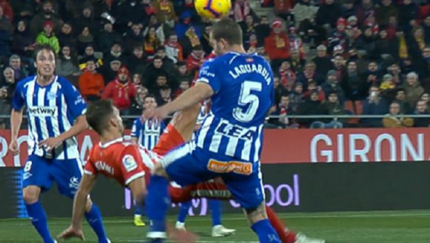 
	VIDEO: Golul saptamanii! Foarfeca &quot;Zlatan&quot; cu care Stuani i-a cucerit pe spanioli
