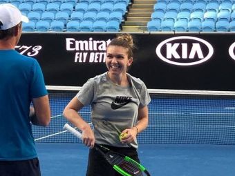 
	Simona Halep Australian Open | Imaginea zilei: Simona Halep s-a antrenat din nou alaturi de Darren Cahill

