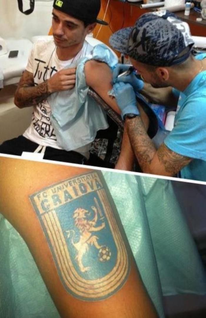 Adrian Stoian, la FCSB! Jucatorul care n-a jucat niciodata in Liga 1 are CRAIOVA tatuata pe brat! FOTO_1