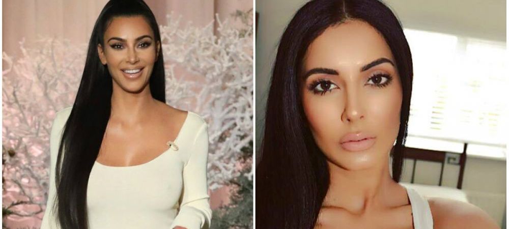 Pentru ca nu a avut succes la Kim Kardashian, un fotbalist s-a cuplat cu SOSIA ei! Cat de bine seamana cele doua. FOTO