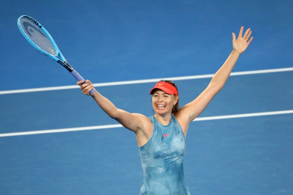 AUSTRALIAN OPEN | Maria Sharapova, in optimi dupa ce a invins-o pe Wozniacki: 6-4, 4-6, 6-3_2