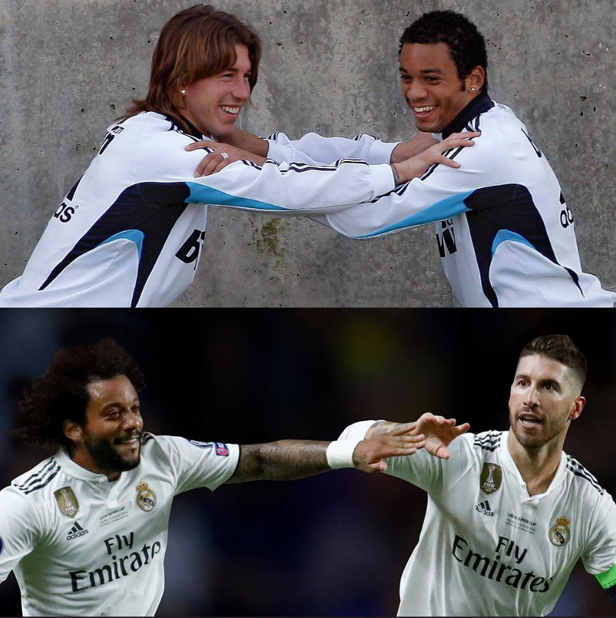 Ramos si Marcelo, drumul spre succes! Provocarea #10YearsChallenge! Cum aratau cei doi capitani inainte sa scrie istorie!_2