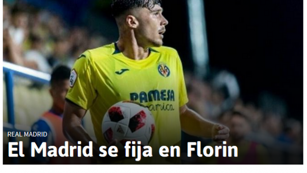 
	&quot;Real Madrid il cumpara pe Florin!&quot; Anuntul facut pe prima pagina de spanioli! Romanul care ajunge la campioana Europei
	&nbsp;
