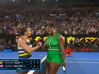 
	&quot;Imaginea asta spune TOTUL!&quot; Ce gest FANTASTIC a facut Simona Halep imediat dupa infrangerea cu Serena Williams. FOTO

