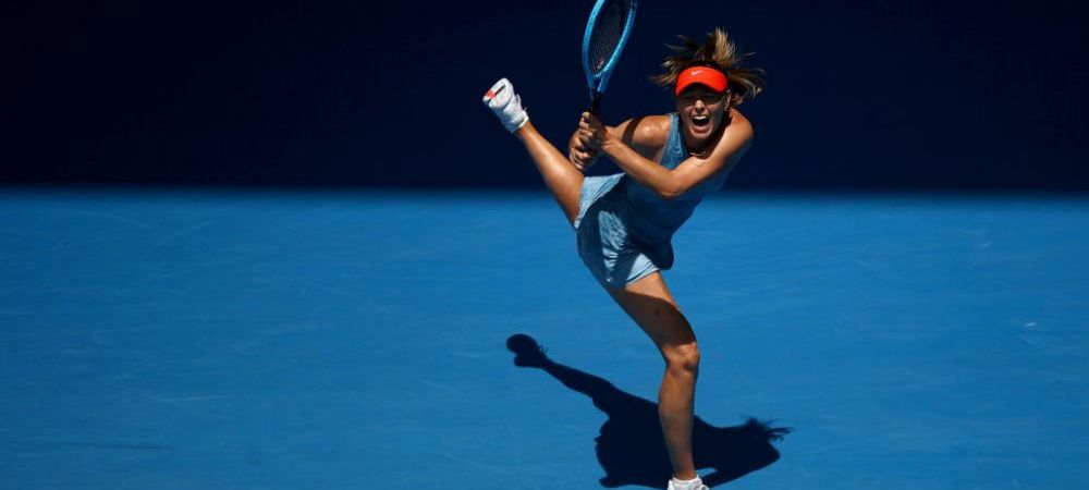 FABULOS! Afisul aparut pe strazile din Melbourne dupa ce Maria Sharapova a exagerat din nou cu urletele la Australian Open | FOTO