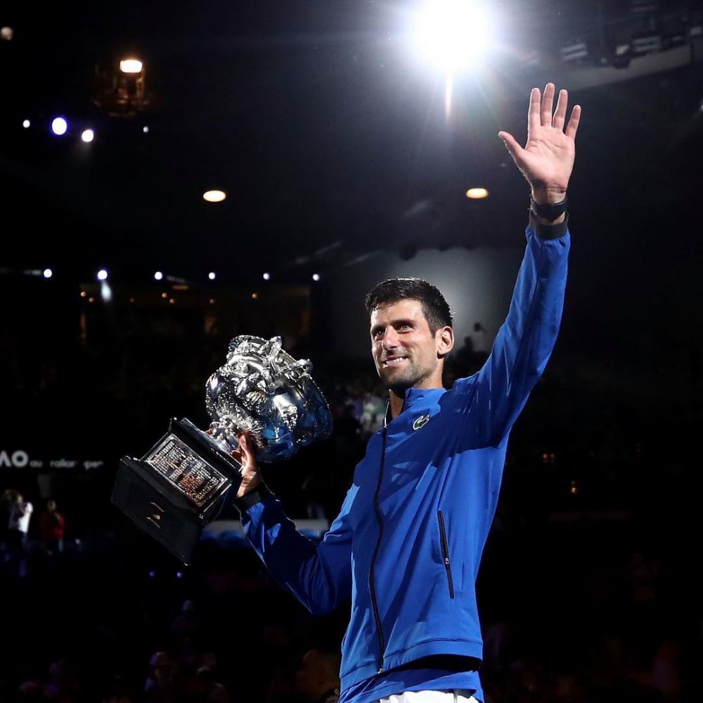 Replica MEMORABILA data de sotia lui Djokovic dupa victoria de record de la Australian Open: "Poti sa preiei tura de dimineata!" FOTO_16