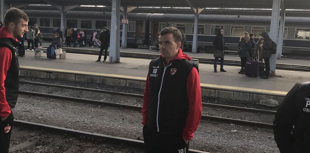 Dinamo a plecat cu trenul la Sf. Gheorghe! Distractie maxima pe peron_4