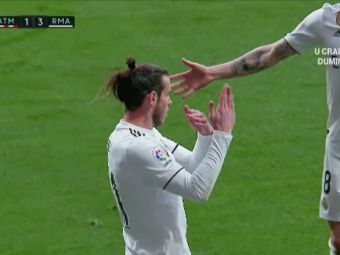 
	Gareth Bale, gest inexplicabil catre tribune! Ce a facut galezul in meciul cu rivala din capitala! Fanii lui Atletico au reactionat imediat!
