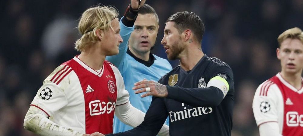 Sergio Ramos Ajax Amsterdam Ajax Amsterdam - Real Madrid Damir Skomina Real Madrid